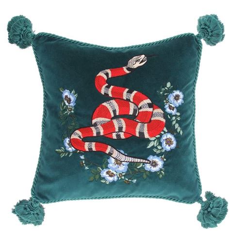 gucci cusion|luxury teal cushions.